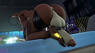 Foxy Self FootJob &lpar;Fnaf&rpar;